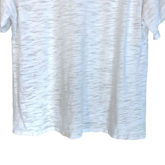 We the Free Jordan Burnout Tee In White - Picture 11 of 11